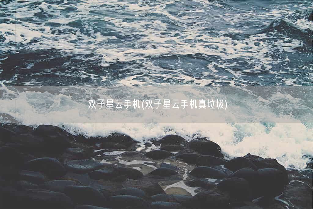 双子星云手机(双子星云手机真垃圾)(图1) 双子星云手机(双子星云手机真垃圾)(图1)